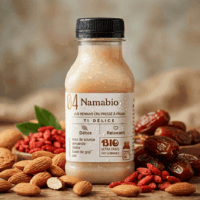 Lait végétal d'amandes