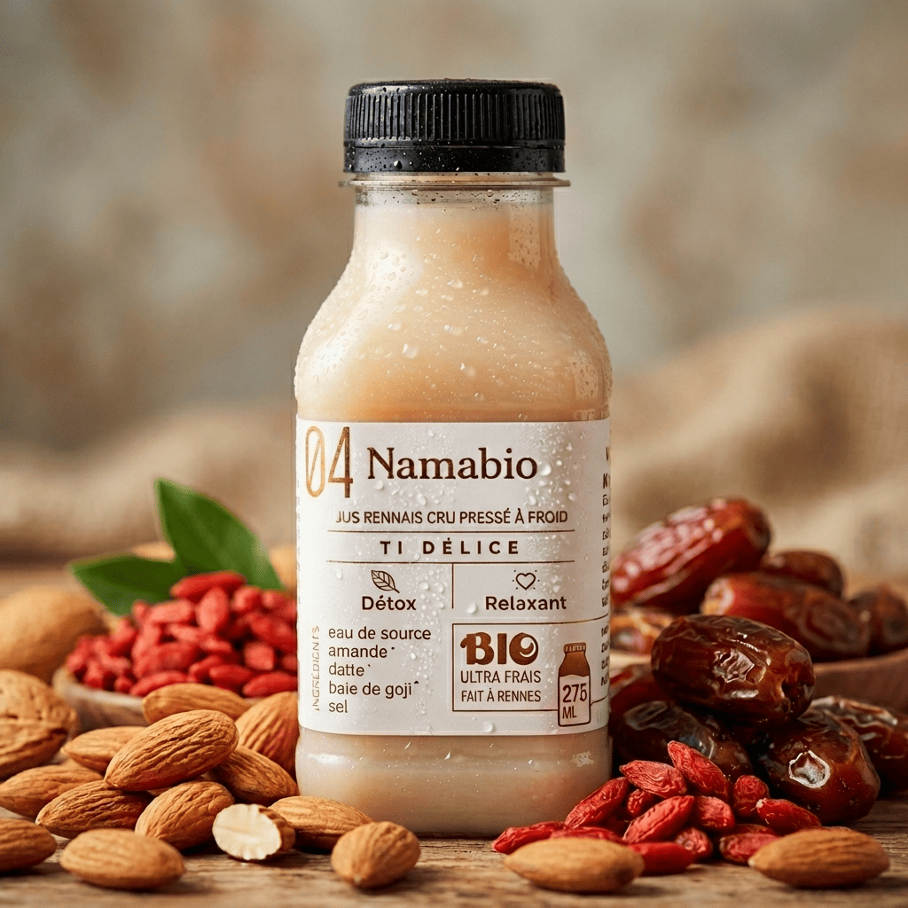 Lait végétal d'amandes